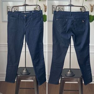MIH Jeans Ellsworth High Rise Skinny Jeans Dark Blue 32